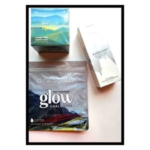 3 pc Mask Lot / Bundle - Dew of the Gods & Aceology - New!